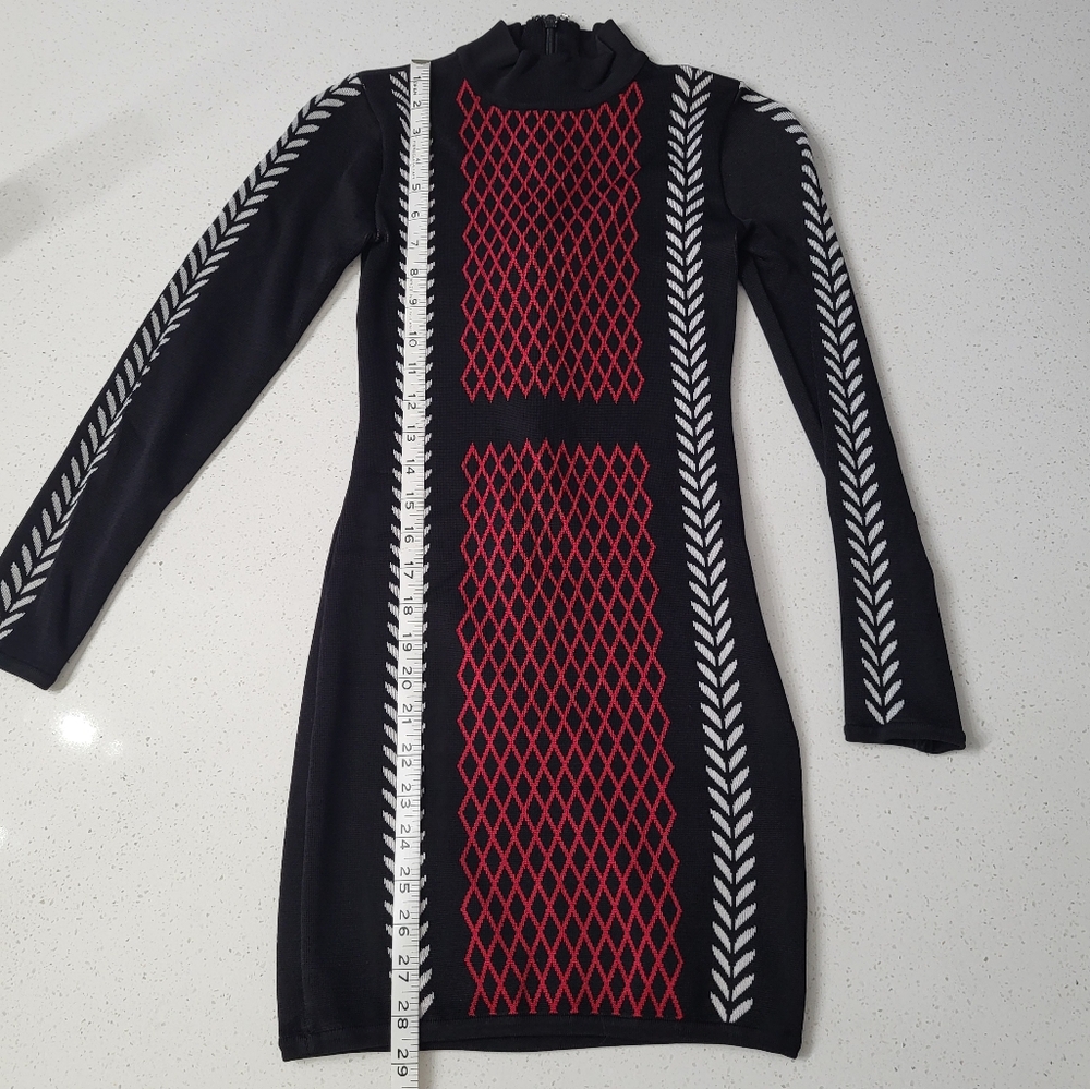 Bebe Knit Bodycon Mini Sweater Dress XS - Picture 8 of 15